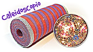 Cómo hacer un caleidoscopio how to make a kaleidoscope [upl. by Ahselrac]