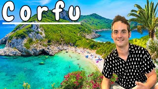 INSIDE Corfu Greece The Most BEAUTIFUL Greek Island Travel Guide [upl. by Akkire]