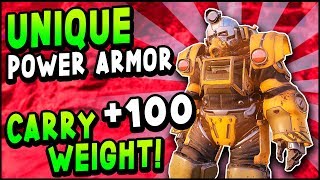 Fallout 76  HOW TO GET EXCAVATOR POWER ARMOR Guide amp Where To Find Black Titanium Screws Springs [upl. by Allecnirp]