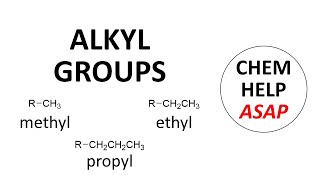 alkyl groups in organic chemistry [upl. by Helas763]