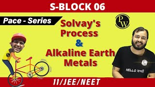 S Block 06  Solvays Process  Atomic Properties of Alkaline Earth Metals  Class 11  JEE  NEET [upl. by Faulkner]