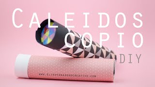 Caleidoscopio DIY fácil para niños  Make easy kaleidoscope for kids [upl. by Hogg]