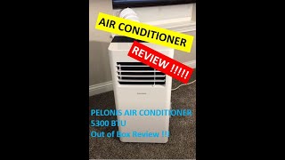 PELONIS AIR CONDITIONER 5300BTU REVIEW [upl. by Aiyotal]