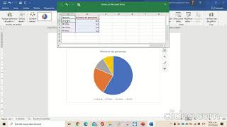 Cómo hacer un diagrama circular en word [upl. by Ahsinotna]