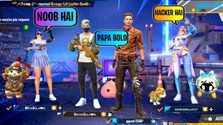 Pro Girl Call Me Noob😡आजा 1 vs 2 में🔥  Garena Free Fire [upl. by Aniral]