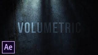 After Effects Tutorial Volumetric Light and Dust No Plugins [upl. by Chema]