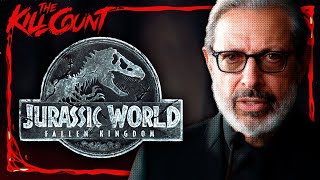 Jurassic World Fallen Kingdom 2018 KILL COUNT [upl. by Teage]