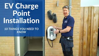 10 things you NEED TO KNOW before getting an ELECTRIC VEHICLE CHARGING POINT installed at your home [upl. by Einttirb]