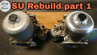 SU Carburettor  Rebuild part 1 Disassembly [upl. by Feucht]