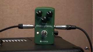 Joyo Analog Delay Pedal Sound Test and Review [upl. by Eulaliah]