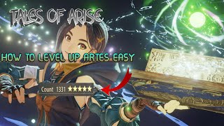 TALES OF ARISE HOW TO LEVEL UP ARTES EASY METHOD [upl. by Karoline]