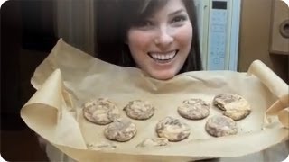 Peanut Butter amp Nutella Swirl Cookies  Cooking with Kelsey [upl. by Guild450]