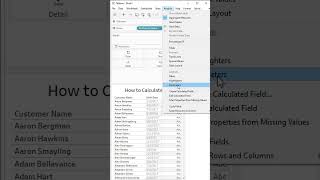 How to Calculate Age in Tableau [upl. by Ymia]