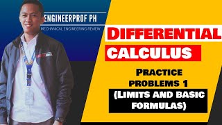 DIFFERENTIAL CALCULUS Limits and Basic Formulas [upl. by Pasquale]