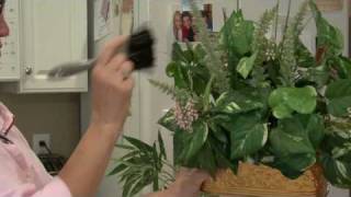 General Housekeeping  How to Clean Silk Plants [upl. by Gilliam880]