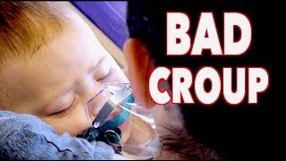 A REALLY BAD CASE OF CROUP infant  Dr Paul [upl. by Eeluj43]