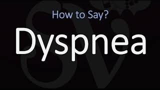 How to Pronounce Dyspnea CORRECTLY Meaning amp Pronunciation [upl. by Aekal471]