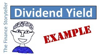 Dividend yield calculation example [upl. by Mharg]