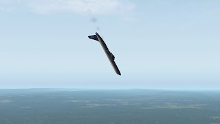 911  UA Flight 93  Crash Animation XPlane 11 [upl. by Anierdna]