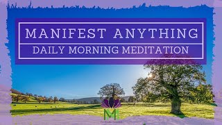 20 Minute Morning Meditation For Manifesting  Morning Meditation  Mindful Movement [upl. by Anuait967]