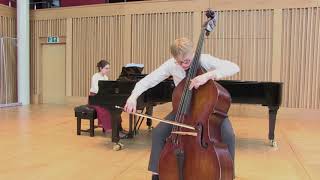 Ernest Bloch  Prayer Arr Double Bass [upl. by Tania726]