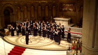 Bruckner quotLocus istequot Stanford Chamber Chorale [upl. by Silvanus]