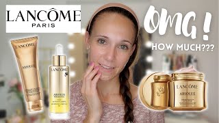 Testing Lancome Skincare  Absolue Review [upl. by Groot335]