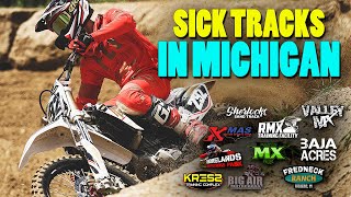 Ten Awesome Motocross Tracks In Michigan [upl. by Avenej]