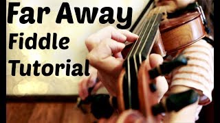 Far Away Waltz  Fiddle Tune Tutorial [upl. by Adiahs]