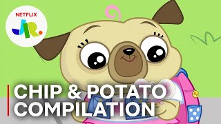 Chip amp Potato 3 FULL EPISODES 🐾 Season 1 Compilation 🧀 Netflix Jr [upl. by Merceer145]