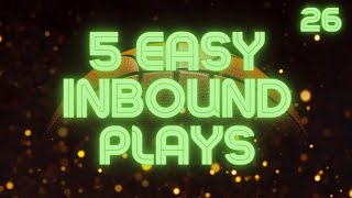 5 Easy Inbound Plays box set [upl. by Essy791]