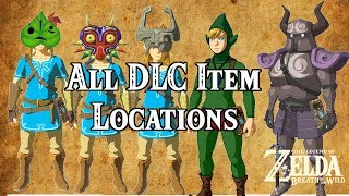 Zelda Breath of the Wild All NEW DLC Item Locations [upl. by Ylecara]