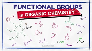 Functional Groups with Memorization Tips [upl. by Eugenia]