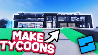 How To Make A Tycoon In Roblox Part 1  2023 [upl. by Simeon861]