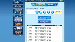 Euro Millions Results Checker [upl. by Teerprah141]