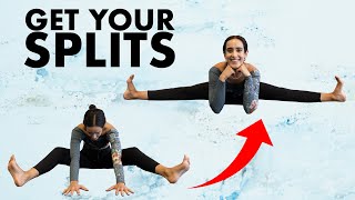 Middle Split Stretch Routine 5 Minutes [upl. by Nalyt]