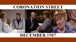 Coronation Street  December 1987 [upl. by Norrej663]