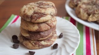 How to make Peanut Butter Nutella Cookies [upl. by Vitkun]