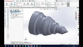 SOLIDWORKS CAM TORNO CNC [upl. by Zeitler]