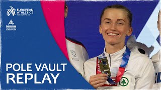 Womens Pole Vault Final  Glasgow 2019 [upl. by Ailuj]