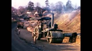 Aveling amp Porter Steam Roller 8837 NO 1221 working for Taylor Brothers during 1960s [upl. by Senior]