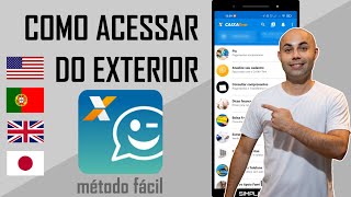 Como ACESSAR o CAIXA TEM do EXTERIOR [upl. by Carter493]