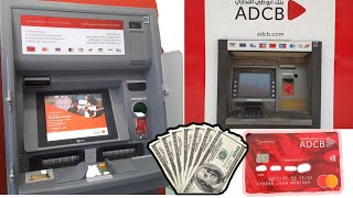 HOW TO DEPOSIT CASH💵 USING ATM ADCB MACHINE 2020  TagalogEnglish [upl. by Adnaram80]