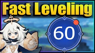 Genshin Impact  How to Level Up Adventurer Rank FAST and EASY [upl. by Takeshi]