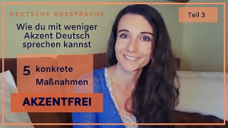 3 AKZENTFREI DEUTSCH SPRECHEN  Aussprache verbessern  Deutsch Aussprache Übungen [upl. by Urba85]