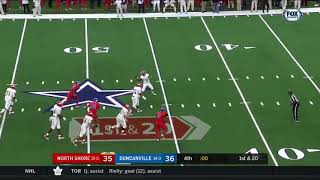 Greatest High School Football Finish North Shore wins 2018 6A Texas High School State Championship [upl. by Aninaj]