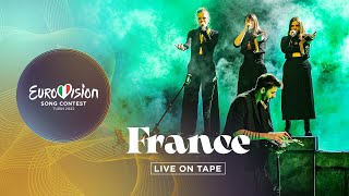 Alvan amp Ahez  Fulenn  France 🇫🇷  Live On Tape  Eurovision 2022 [upl. by Annasor]