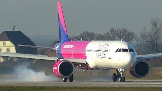 AIRBUS A321 NEO Rejected TAKEOFF with MAX BRAKE FORCE 4K [upl. by Nerej]