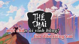 KARAOKE  Thế Thái Orinn Remix  Hương Ly  Nhạc Trẻ Remix EDM Hot Tik Tok Gây Nghiện Hay Nhất [upl. by Bolten]