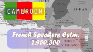 Top 10 French Speaking Countries [upl. by Letta]